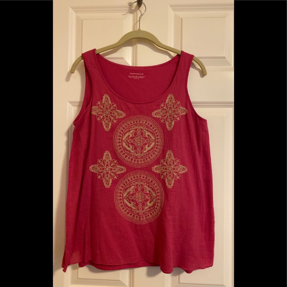 NWOT Charter Club tank.